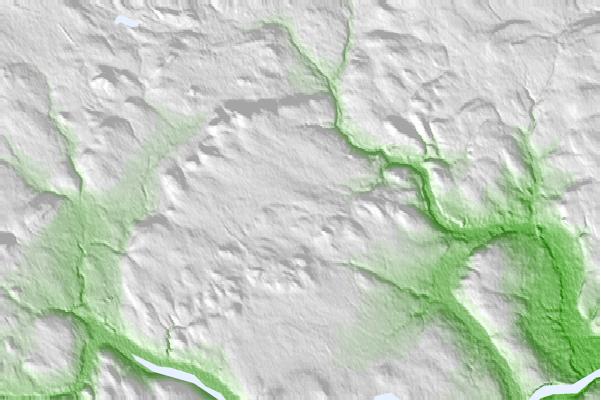 Crabbe Mountain neighbourhood basemap