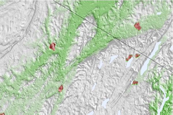 Mountain Creek Resort neighbourhood basemap