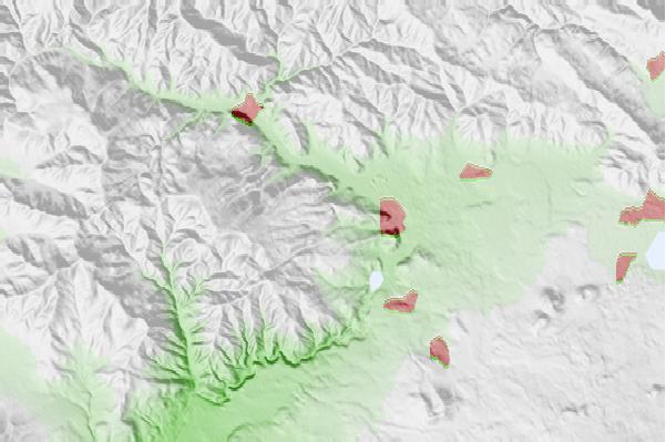 Tsakhkadzor neighbourhood basemap