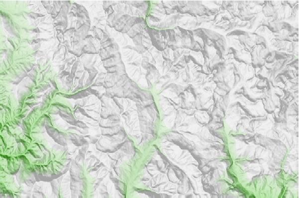 Val D'allos 1500 Le Seignus neighbourhood basemap