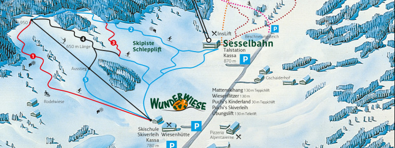 Puchberg am Schneeberg/Salamander Piste / Trail Map