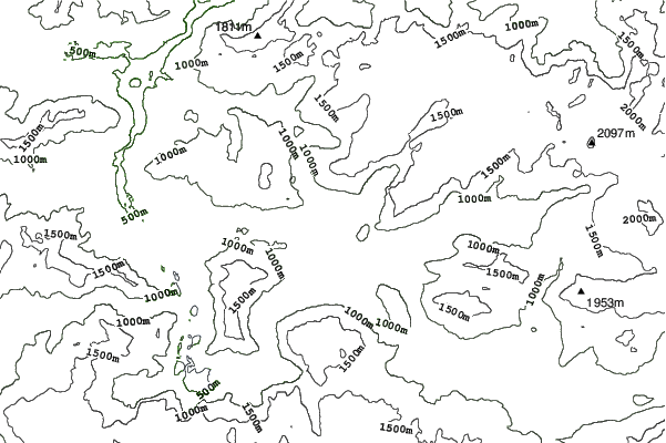 Altaussee neighbourhood contours