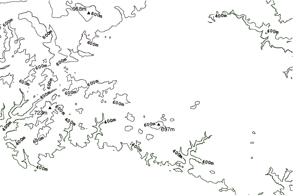 Benneckenstein neighbourhood contours