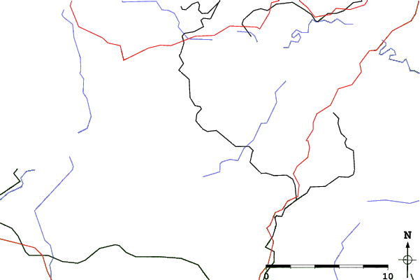 Roads and rivers close to Benneckenstein