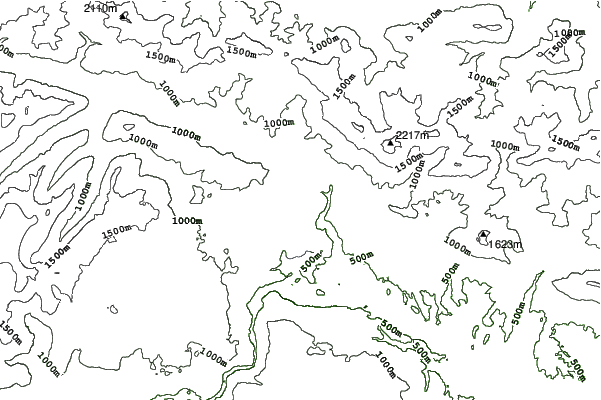 Bled neighbourhood contours