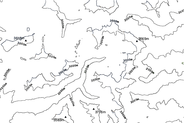 Bonneval sur Arc neighbourhood contours