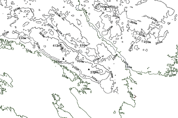 Camp Fortune neighbourhood contours
