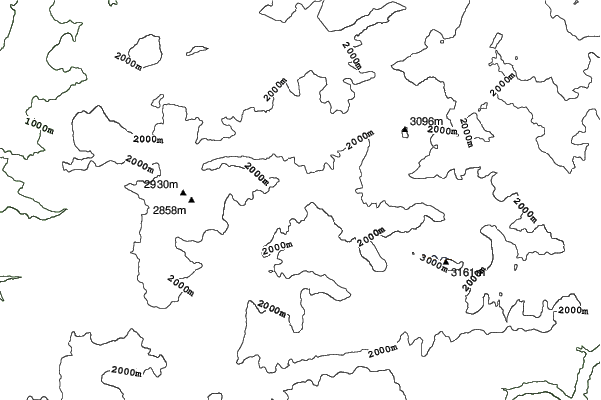 Campitello neighbourhood contours