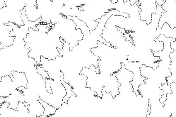 Cerler neighbourhood contours