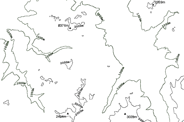 Chatel neighbourhood contours