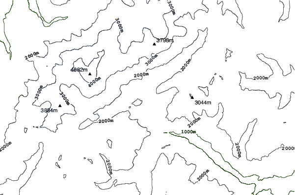 Courmayeur neighbourhood contours