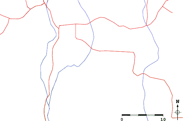 Roads and rivers close to Durango Mountain Resort
