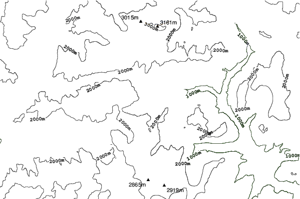 Falcade neighbourhood contours