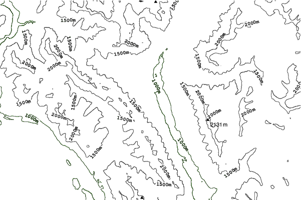 Fernie neighbourhood contours