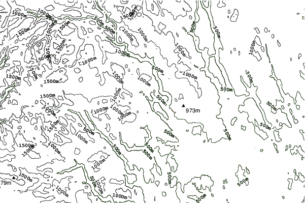 Gausdal neighbourhood contours