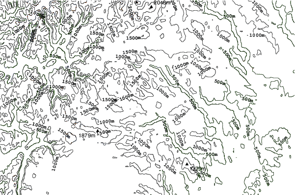 Hemsedal neighbourhood contours