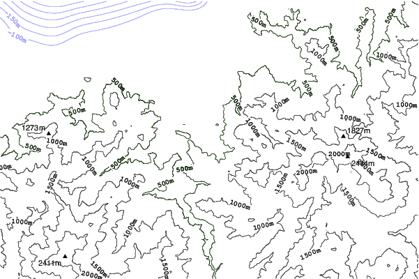 Itoigawa Seaside Valley neighbourhood contours