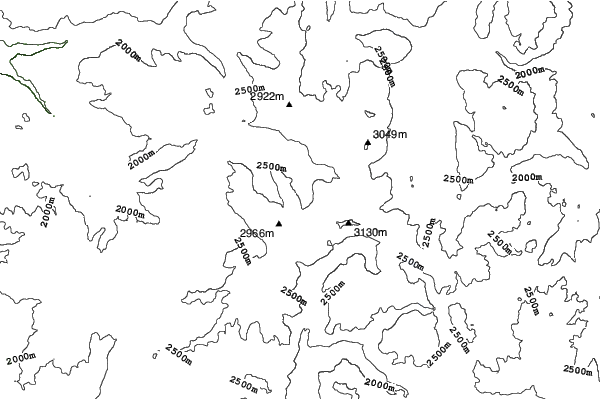 Kirkwood neighbourhood contours