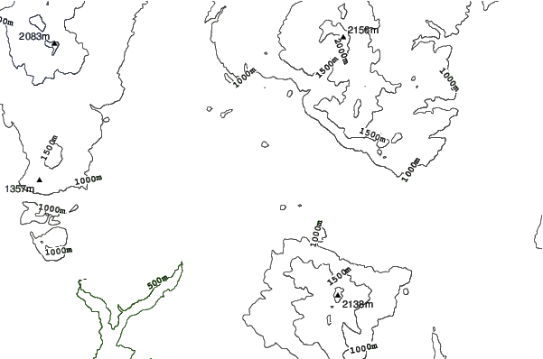 La Hoya neighbourhood contours
