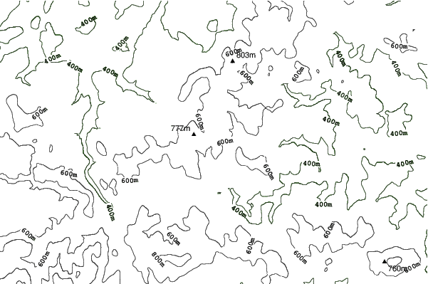 The Lecht neighbourhood contours
