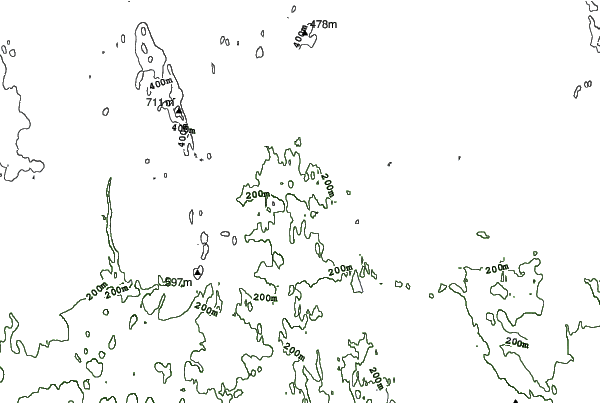 Levi neighbourhood contours
