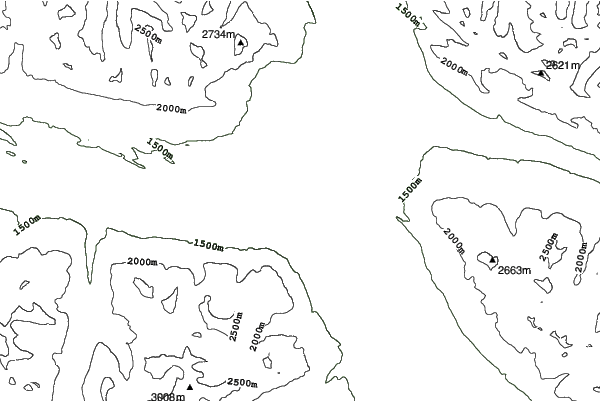 Marmot Basin neighbourhood contours