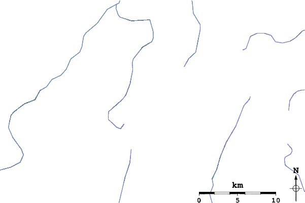 Roads and rivers close to Mount Aspiring