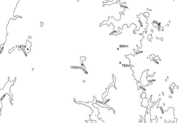 Mount Snow neighbourhood contours