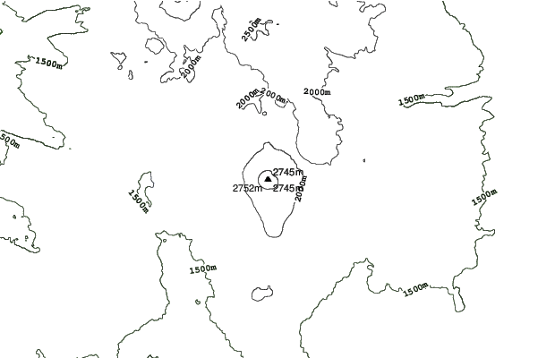 Mt Bachelor neighbourhood contours