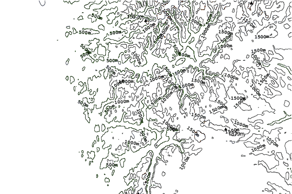 Myrkdalen neighbourhood contours