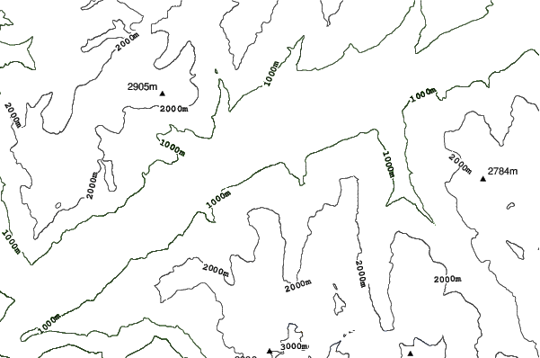 Nendaz neighbourhood contours