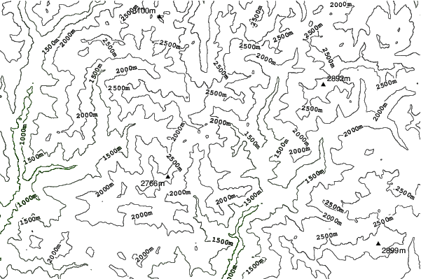 Vallnord-Pal neighbourhood contours