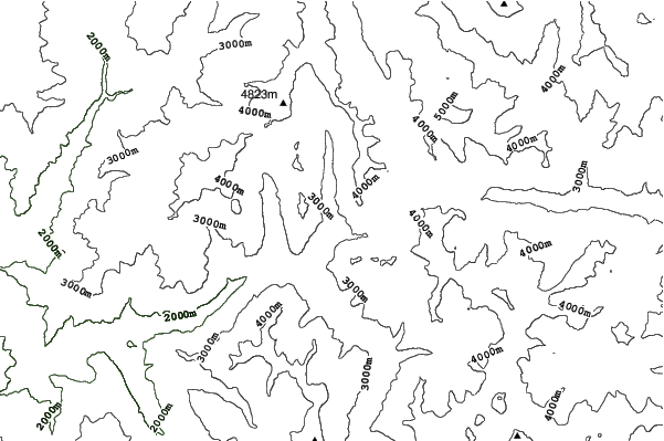 Portillo neighbourhood contours