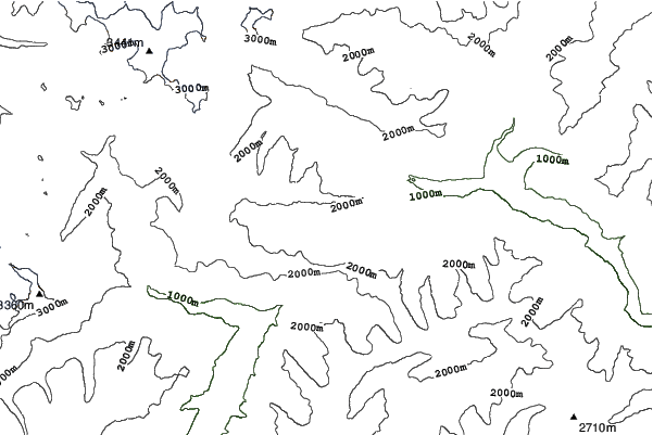 Racines neighbourhood contours