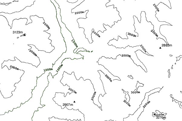 Risoul neighbourhood contours