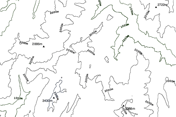 Saint-Sorlin d'Arves (Les Sybelles) neighbourhood contours