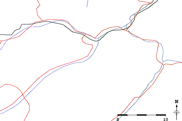 Roads and rivers close to See