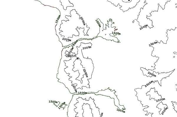 Snowbasin neighbourhood contours