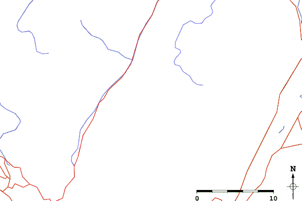 Roads and rivers close to Snow Farm