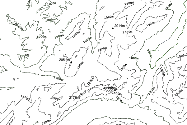 Sörenberg neighbourhood contours