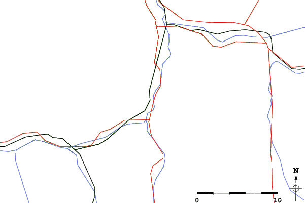 Roads and rivers close to St Johann-Alpendorf