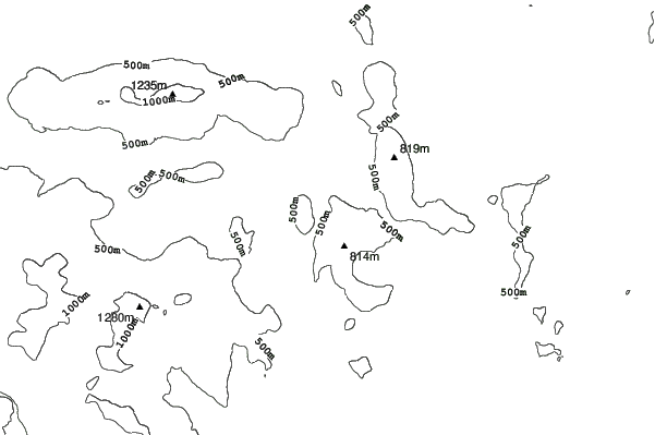 Sugarloaf neighbourhood contours