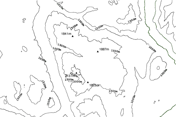 Sun Peaks neighbourhood contours