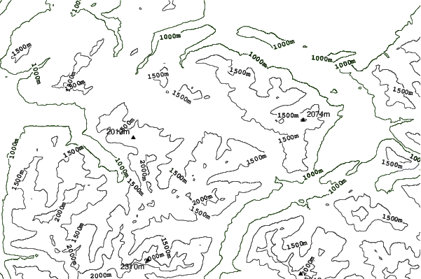Tannheim/Neunerköpfle neighbourhood contours
