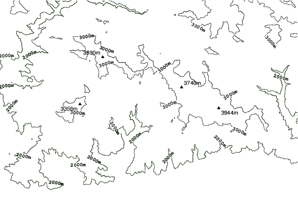 Tochal neighbourhood contours