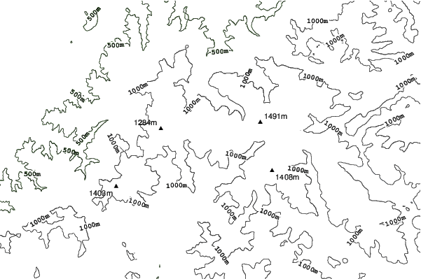 Todtnauberg neighbourhood contours