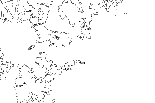 Uenono neighbourhood contours