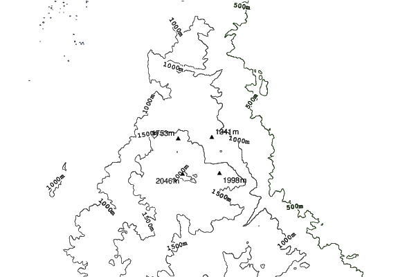 3-5 Pigadia neighbourhood contours