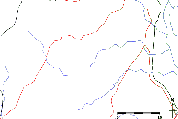 Roads and rivers close to 3-5 Pigadia