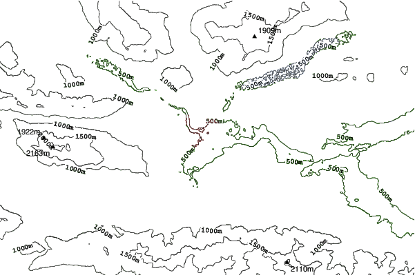 Dobratsch neighbourhood contours